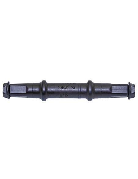 Cotterless B.B Axle Square Bolt Style 126mm Black.
